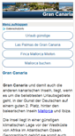 Mobile Screenshot of gran-canaria-information.com